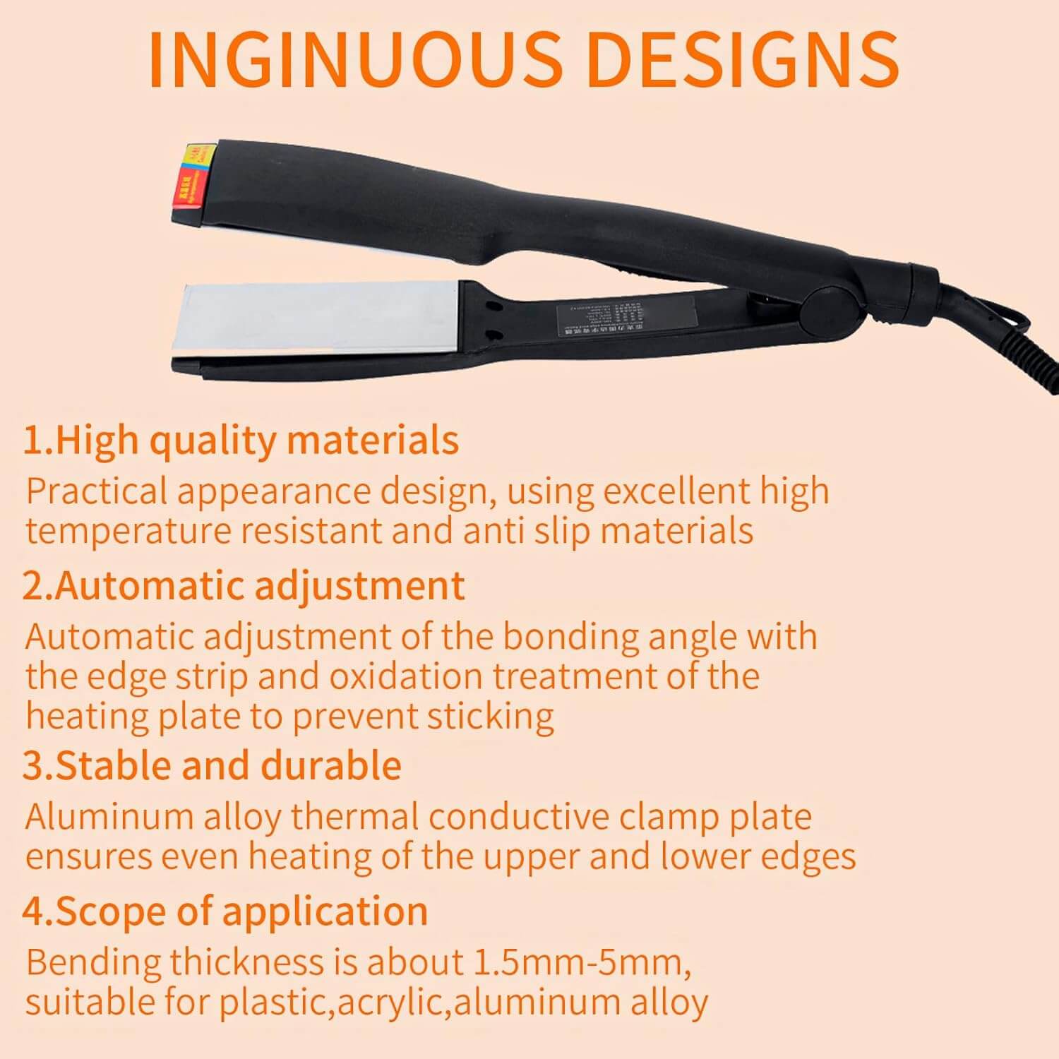 Planchas para Doblar Acrílico – Delgada y Ancha - Image 6